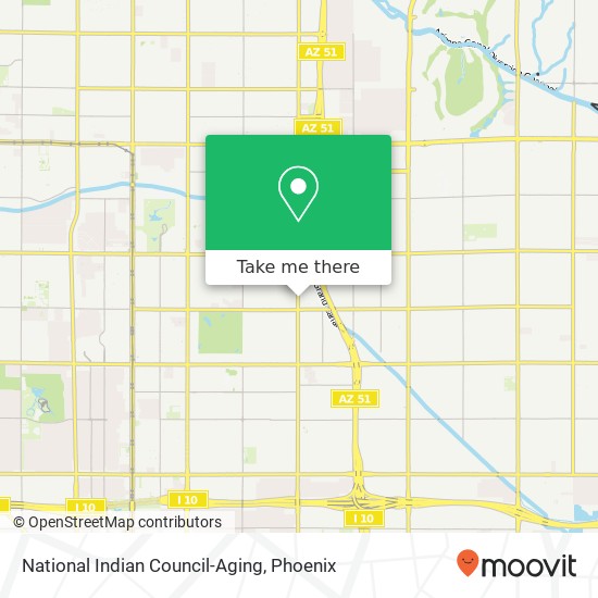 National Indian Council-Aging map