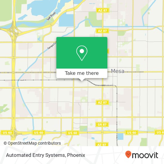 Mapa de Automated Entry Systems