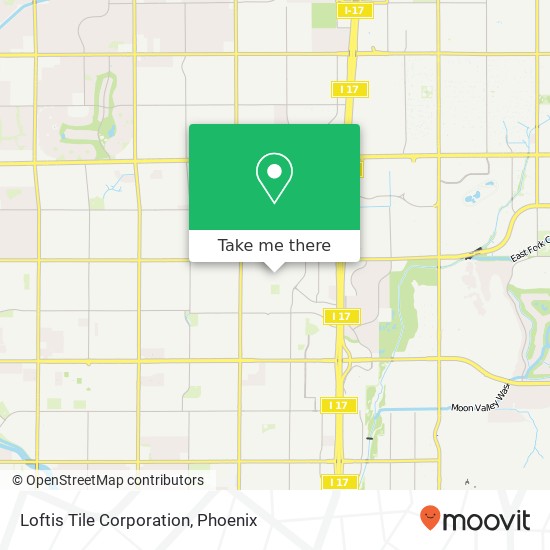 Loftis Tile Corporation map