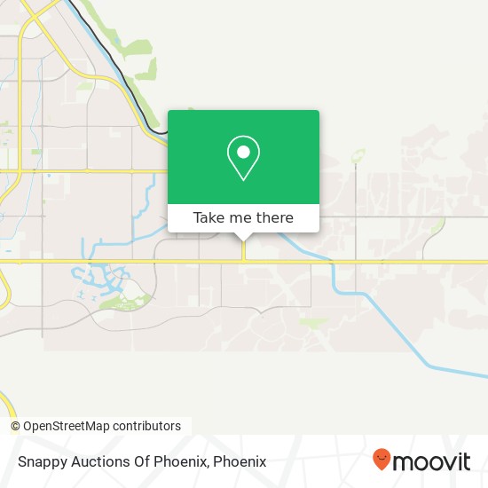 Snappy Auctions Of Phoenix map