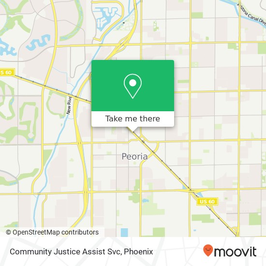 Community Justice Assist Svc map