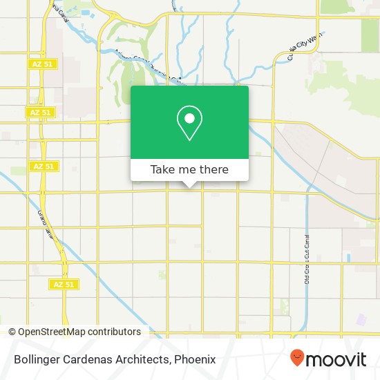 Bollinger Cardenas Architects map