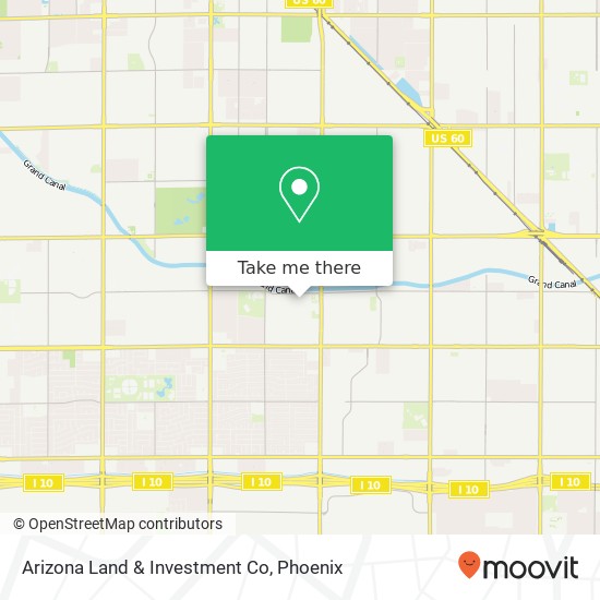 Arizona Land & Investment Co map