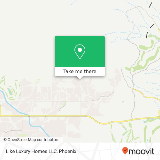 Like Luxury Homes LLC map