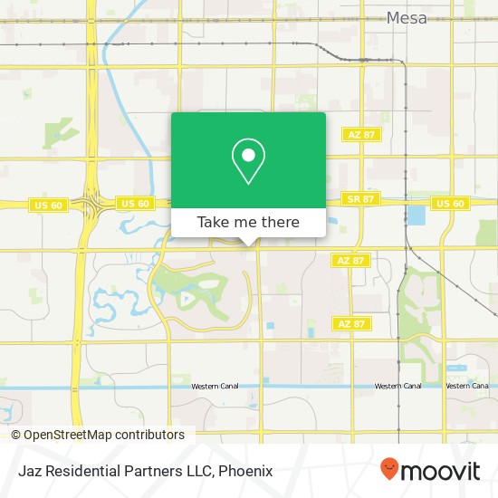 Jaz Residential Partners LLC map