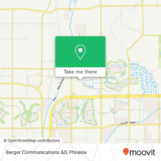 Berger Communications &D map