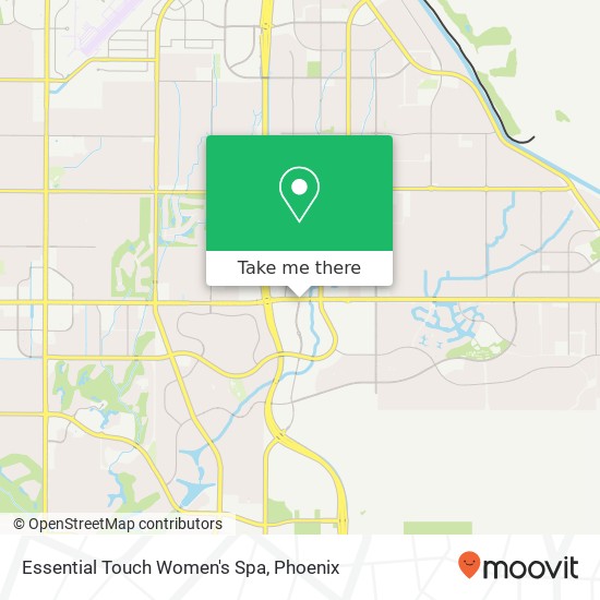 Essential Touch Women's Spa map