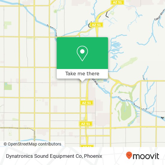 Dynatronics Sound Equipment Co map