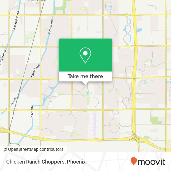 Mapa de Chicken Ranch Choppers