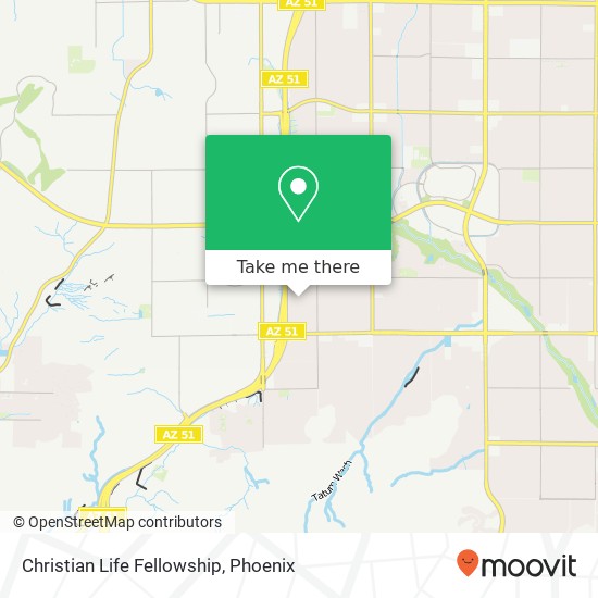 Christian Life Fellowship map