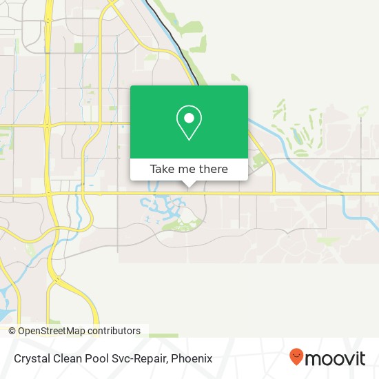 Mapa de Crystal Clean Pool Svc-Repair