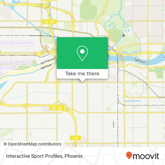 Interactive Sport Profiles map