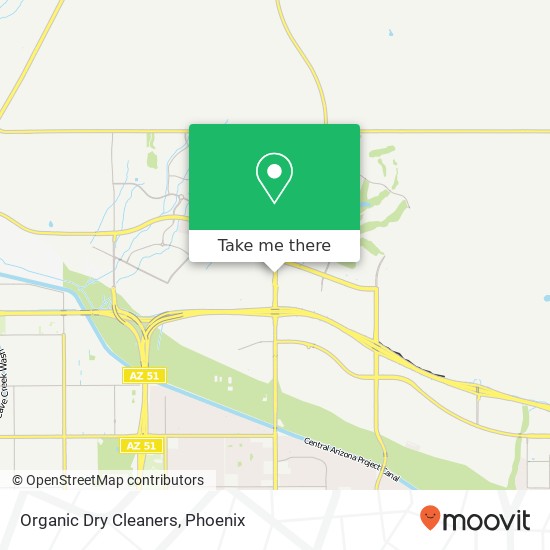 Organic Dry Cleaners map