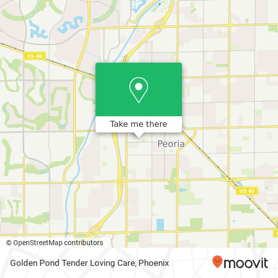 Golden Pond Tender Loving Care map