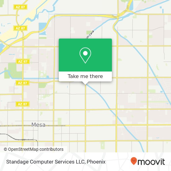 Standage Computer Services LLC map