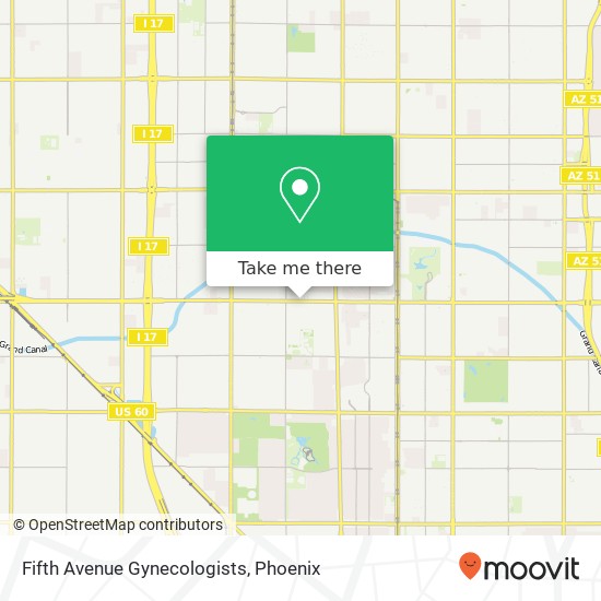 Mapa de Fifth Avenue Gynecologists