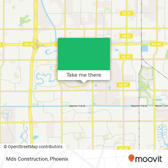 Mds Construction map