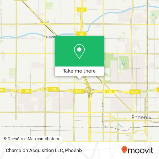 Champion Acquisition LLC map