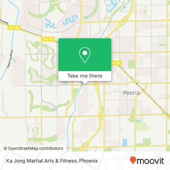 Mapa de Ka Jong Martial Arts & Fitness