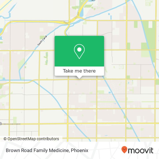 Mapa de Brown Road Family Medicine