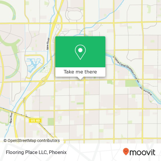 Flooring Place LLC map