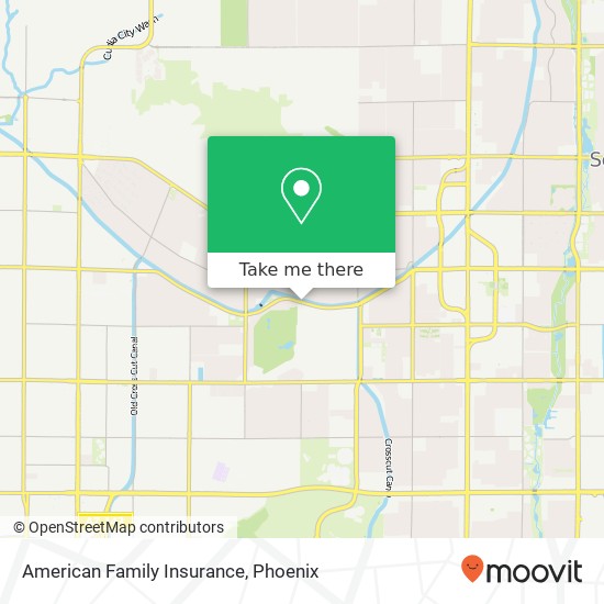 American Family Insurance map