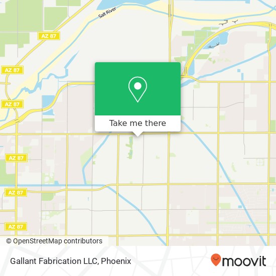 Gallant Fabrication LLC map