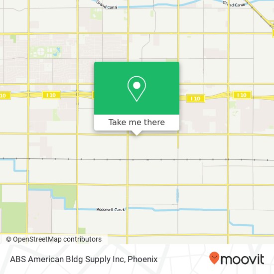 ABS American Bldg Supply Inc map