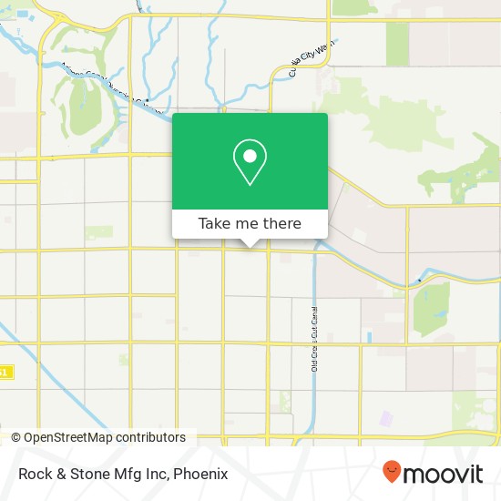 Rock & Stone Mfg Inc map