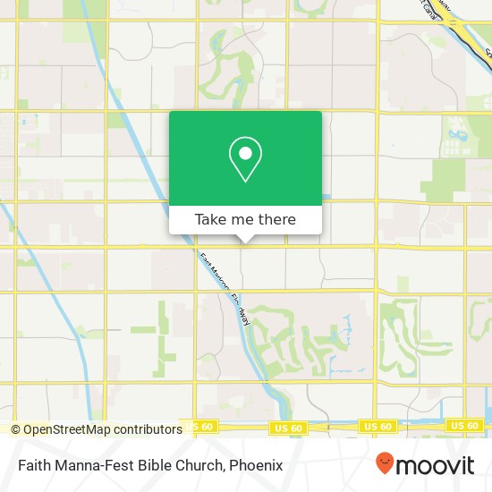 Mapa de Faith Manna-Fest Bible Church
