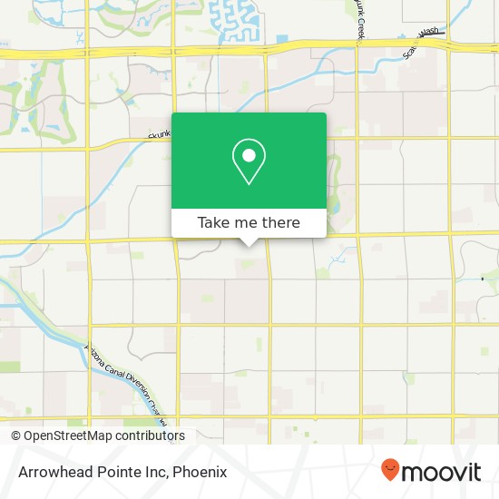 Arrowhead Pointe Inc map