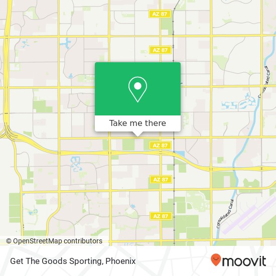 Get The Goods Sporting map