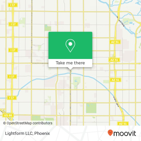 Mapa de Lightform LLC