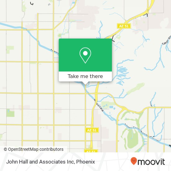 John Hall and Associates Inc map