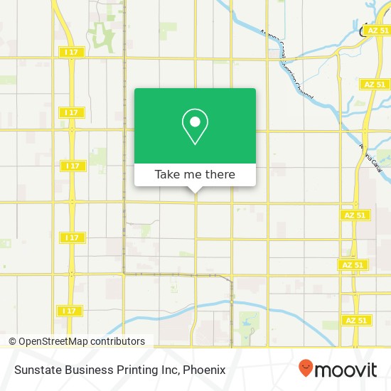 Sunstate Business Printing Inc map