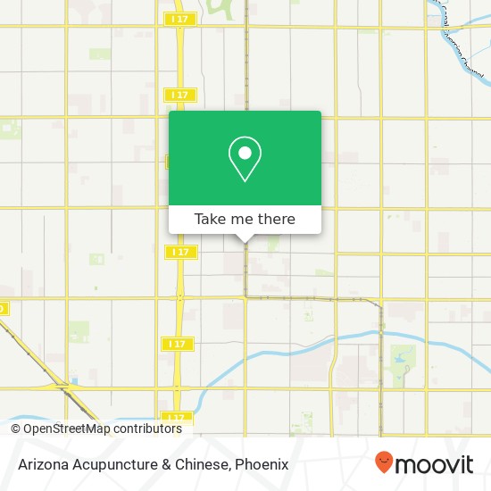 Arizona Acupuncture & Chinese map