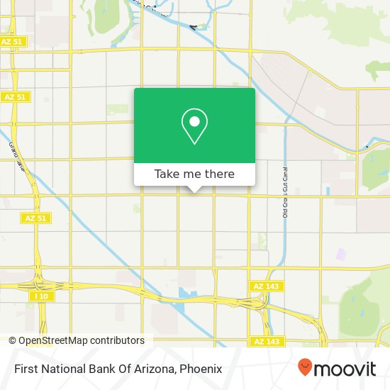 Mapa de First National Bank Of Arizona