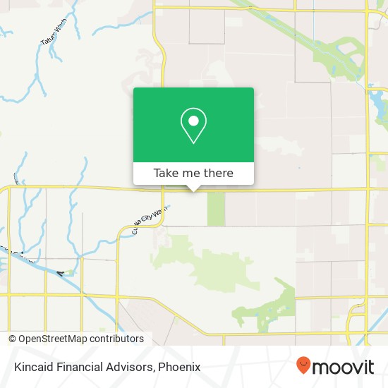 Mapa de Kincaid Financial Advisors