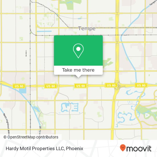 Hardy Motil Properties LLC map