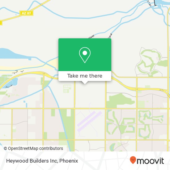 Heywood Builders Inc map