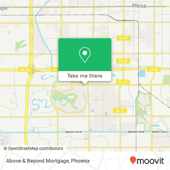 Mapa de Above & Beyond Mortgage