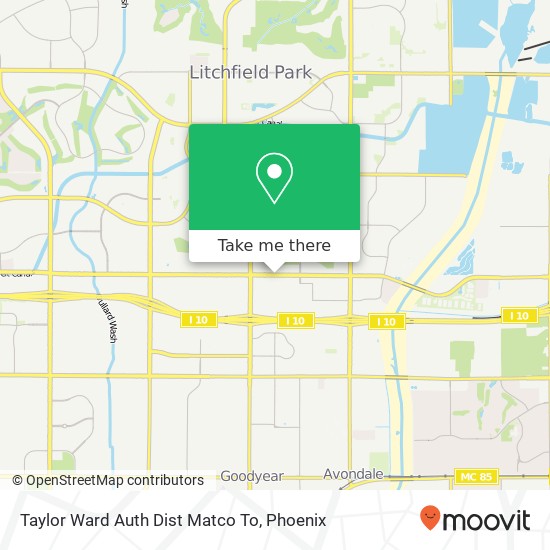 Taylor Ward Auth Dist Matco To map