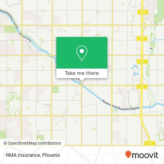 Mapa de RMA Insurance