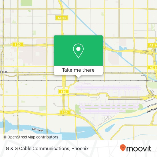 G & G Cable Communications map