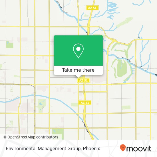 Mapa de Environmental Management Group