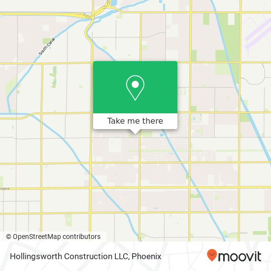 Hollingsworth Construction LLC map