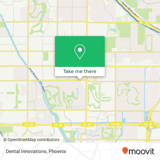 Dental Innovations map