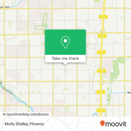 Molly Shalley map