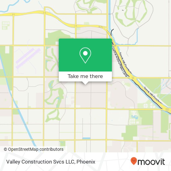 Valley Construction Svcs LLC map