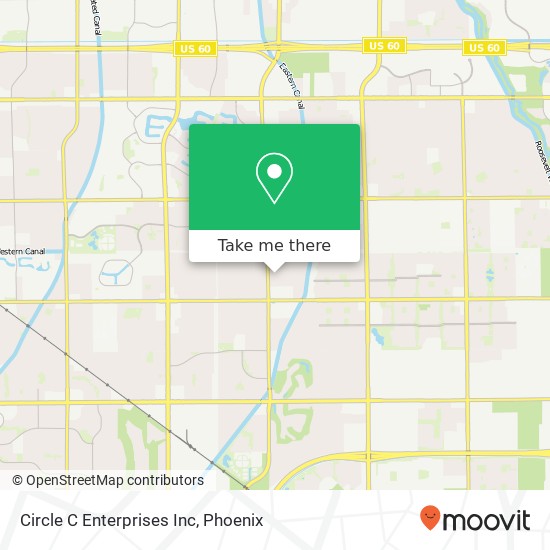 Circle C Enterprises Inc map